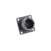 UTSX010E7P by Souriau-Sunbank by Eaton - SQUARE FLANGE RECEPTACLE, WITHOU