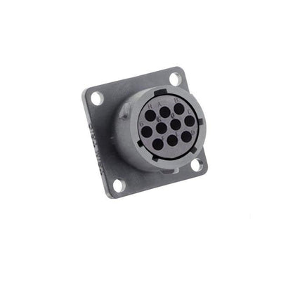 UTSX01210SW by Souriau-Sunbank by Eaton - SQUARE FLANGE RECEPTACLE, WITHOU