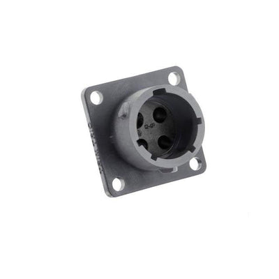 UTSX0124P by Souriau-Sunbank by Eaton - SQUARE FLANGE RECEPTACLE, WITHOU