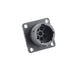 UTSX0128PW by Souriau-Sunbank by Eaton - SQUARE FLANGE RECEPTACLE, WITHOU