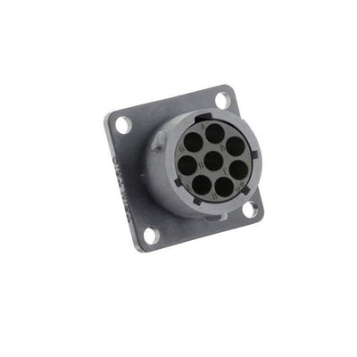 UTSX0128S by Souriau-Sunbank by Eaton - SQUARE FLANGE RECEPTACLE, WITHOU