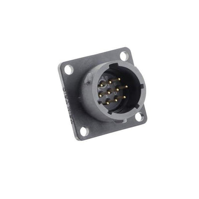 UTSX012D10PX by Souriau-Sunbank by Eaton - SQUARE FLANGE RECEPTACLE, WITHOU
