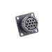 UTSX012D10S by Souriau-Sunbank by Eaton - SQUARE FLANGE RECEPTACLE, WITHOU