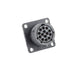 UTSX012D14SW by Souriau-Sunbank by Eaton - SQUARE FLANGE RECEPTACLE, WITHOU
