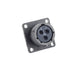 UTSX012D3SY by Souriau-Sunbank by Eaton - SQUARE FLANGE RECEPTACLE, WITHOU