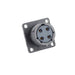 UTSX012D4S by Souriau-Sunbank by Eaton - SQUARE FLANGE RECEPTACLE, WITHOU