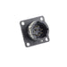 UTSX012D8PX by Souriau-Sunbank by Eaton - SQUARE FLANGE RECEPTACLE, WITHOU