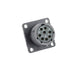 UTSX012D8S by Souriau-Sunbank by Eaton - SQUARE FLANGE RECEPTACLE, WITHOU