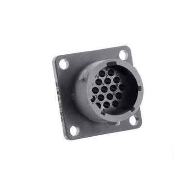 UTSX01419PY by Souriau-Sunbank by Eaton - SQUARE FLANGE RECEPTACLE, WITHOU