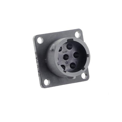 UTSX0147P by Souriau-Sunbank by Eaton - SQUARE FLANGE RECEPTACLE, WITHOU