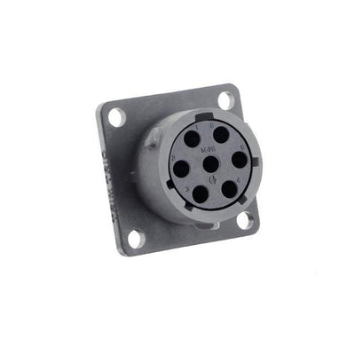 UTSX0147S by Souriau-Sunbank by Eaton - SQUARE FLANGE RECEPTACLE, WITHOU