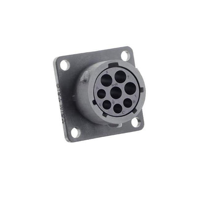UTSX0148S by Souriau-Sunbank by Eaton - SQUARE FLANGE RECEPTACLE, WITHOU