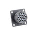 UTSX014D19SY by Souriau-Sunbank by Eaton - SQUARE FLANGE RECEPTACLE, WITHOU