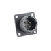 UTSX014D5PZ by Souriau-Sunbank by Eaton - SQUARE FLANGE RECEPTACLE, WITHOU