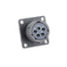 UTSX014D5SZ by Souriau-Sunbank by Eaton - SQUARE FLANGE RECEPTACLE, WITHOU