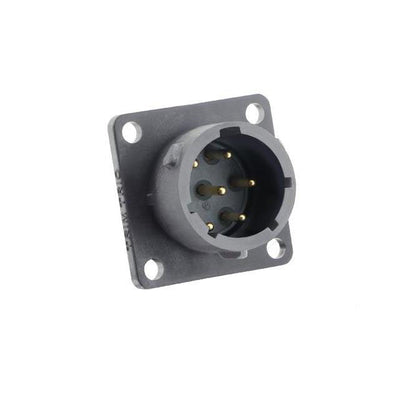 UTSX014D7P by Souriau-Sunbank by Eaton - SQUARE FLANGE RECEPTACLE, WITHOU