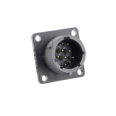 UTSX014E12PX by Souriau-Sunbank by Eaton - SQUARE FLANGE RECEPTACLE, WITHOU