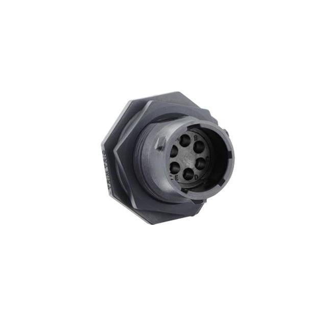 UTSX7106P by Souriau-Sunbank by Eaton - JAM NUT RECEPTACLE, WITHOUT BACK