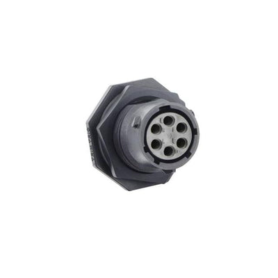 UTSX7106SW by Souriau-Sunbank by Eaton - JAM NUT RECEPTACLE, WITHOUT BACK