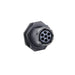 UTSX710E7S by Souriau-Sunbank by Eaton - JAM NUT RECEPTACLE, WITHOUT BACK