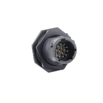 UTSX712D14PW by Souriau-Sunbank by Eaton - JAM NUT RECEPTACLE, WITHOUT BACK