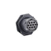 UTSX712E10S by Souriau-Sunbank by Eaton - JAM NUT RECEPTACLE, WITHOUT BACK