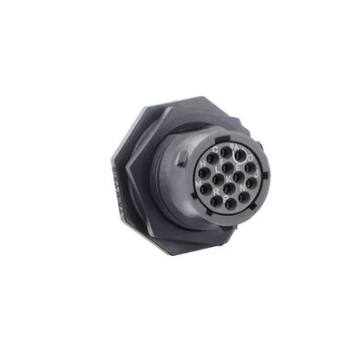 UTSX712E14S by Souriau-Sunbank by Eaton - JAM NUT RECEPTACLE, WITHOUT BACK
