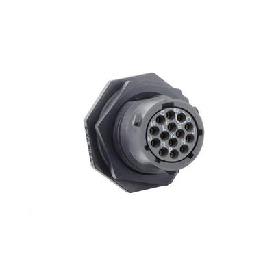 UTSX712E14SW by Souriau-Sunbank by Eaton - JAM NUT RECEPTACLE, WITHOUT BACK
