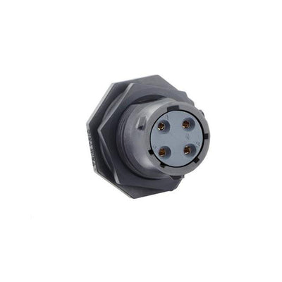 UTSX712E4S by Souriau-Sunbank by Eaton - JAM NUT RECEPTACLE, WITHOUT BACK