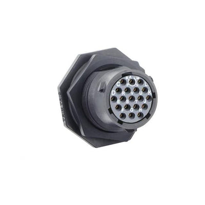 UTSX714D19SW by Souriau-Sunbank by Eaton - JAM NUT RECEPTACLE, WITHOUT BACK