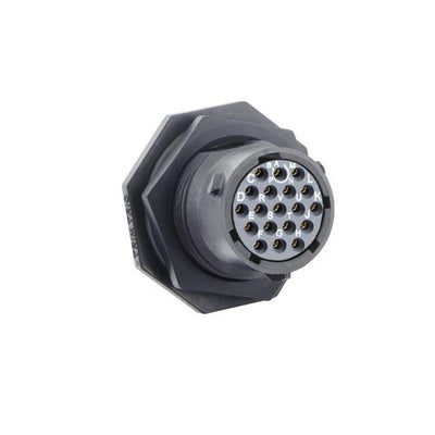 UTSX714E19SY by Souriau-Sunbank by Eaton - JAM NUT RECEPTACLE, WITHOUT BACK