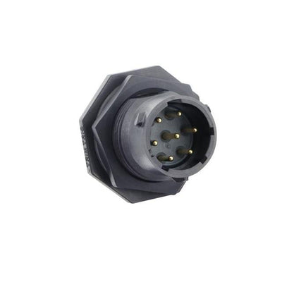 UTSX714E7P by Souriau-Sunbank by Eaton - JAM NUT RECEPTACLE, WITHOUT BACK