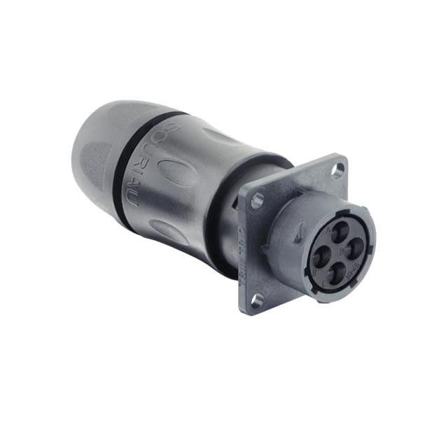 UTSX7JC104SW by Souriau-Sunbank by Eaton - JAM NUT RECEPTACLE, WITH CABLE G