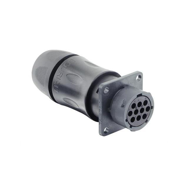 UTSX7JC1210S by Souriau-Sunbank by Eaton - JAM NUT RECEPTACLE, WITH CABLE G