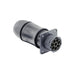 UTSX7JC128S by Souriau-Sunbank by Eaton - JAM NUT RECEPTACLE, WITH CABLE G