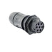 UTSX7JC147S by Souriau-Sunbank by Eaton - JAM NUT RECEPTACLE, WITH CABLE G