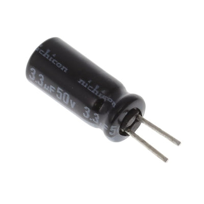 UVZ1H3R3MDD1CA by Nichicon - ALUMIN CAP 3.3UF 20% 50V RADIAL