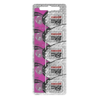 335 by Maxell Batteries - SLVR-OX 1.55V 5.8MM BUTTON CELL