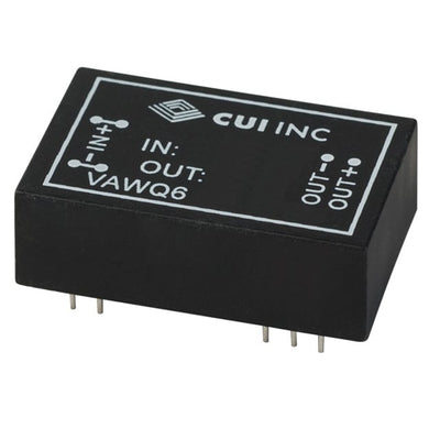 VAWQ6-Q24-D12H by CUI Inc. - DC DC CONVERTER +/-12V 6W