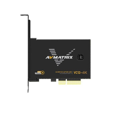 VC12-4K by AVMATRIX - 4K HDMI PCIE CAPTURE CARD