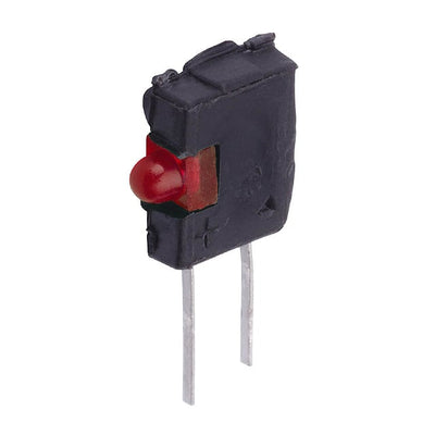 5352T1-5VLC by Visual Communications Company - VCC - LED RED T-3/4 RT ANG 5V PCB