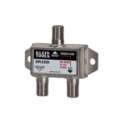 VDV814-638 by Klein Tools, Inc. - SATELLITE/TV DIPLEXER 5 MHZ 2.3