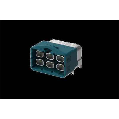 VNTBR23Z2001SR by Amphenol ICC (Commercial Products) - VE-NET, 2X3, RA, UNSEAL, Z CODE
