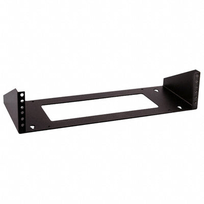VPB192UBK by Hammond Manufacturing - 2U HEAVY DUTY VERT WALL BRACKET