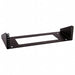 VPB192UBK by Hammond Manufacturing - 2U HEAVY DUTY VERT WALL BRACKET