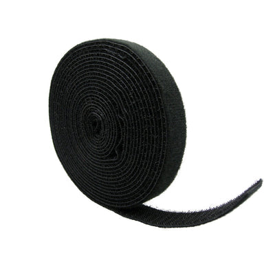 VR1-B-1-P by QualGear - HOOK&LOOP STRIP BLK 15.00