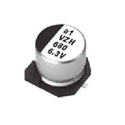 VZH100M1CTR-0406S by SURGE - ALUMIN CAP 10UF 20% 16V SMD