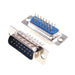 DD15M32S50V5S/AA by Positronic - CONNECTOR D-SUB HD PLUG 15P VERT SLDR