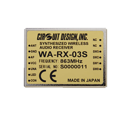 WA-RX-03S by Circuit Design - RF RX MODULE ISM 863 MHZ