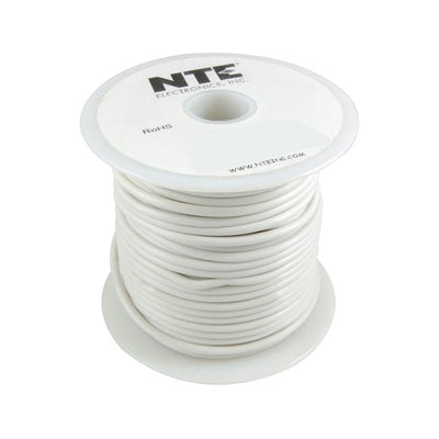 WA06-09-100 by NTE Electronics, Inc - HOOK-UP 6AWG 120V WHITE 100